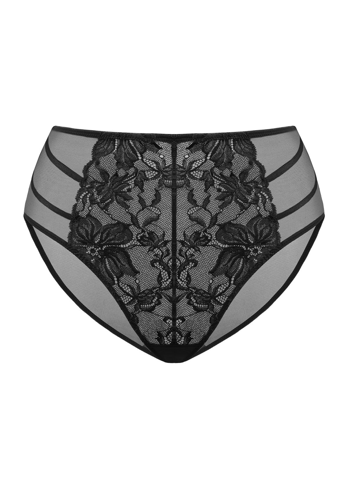 Pretty In Petals High-Rise Lace Brief Underwear - HSIA