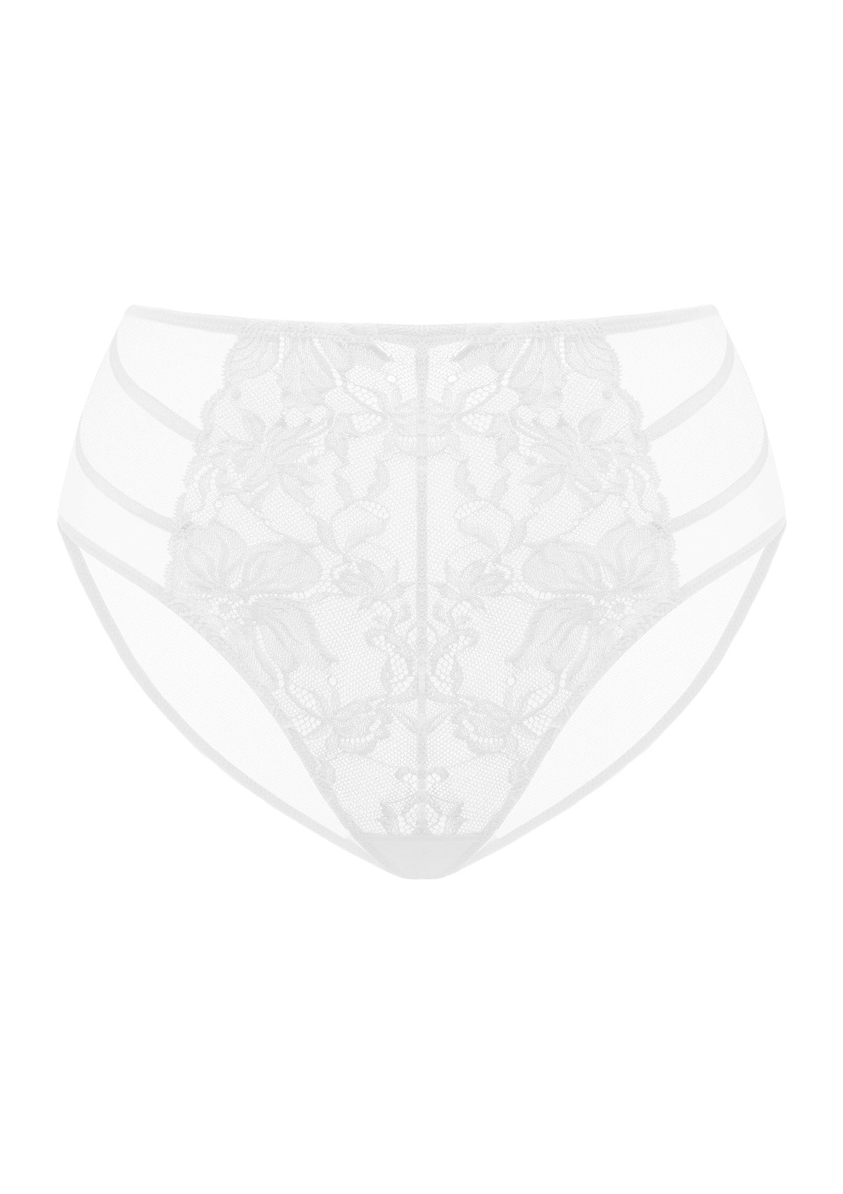 HSIA Breathable Sexy Lace White Bikini Underwear - HSIA