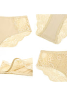 Rebecca All-lace Back Beige Cheeky Underwear - HSIA
