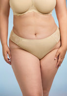 Rebecca All-lace Back Beige Cheeky Underwear - HSIA