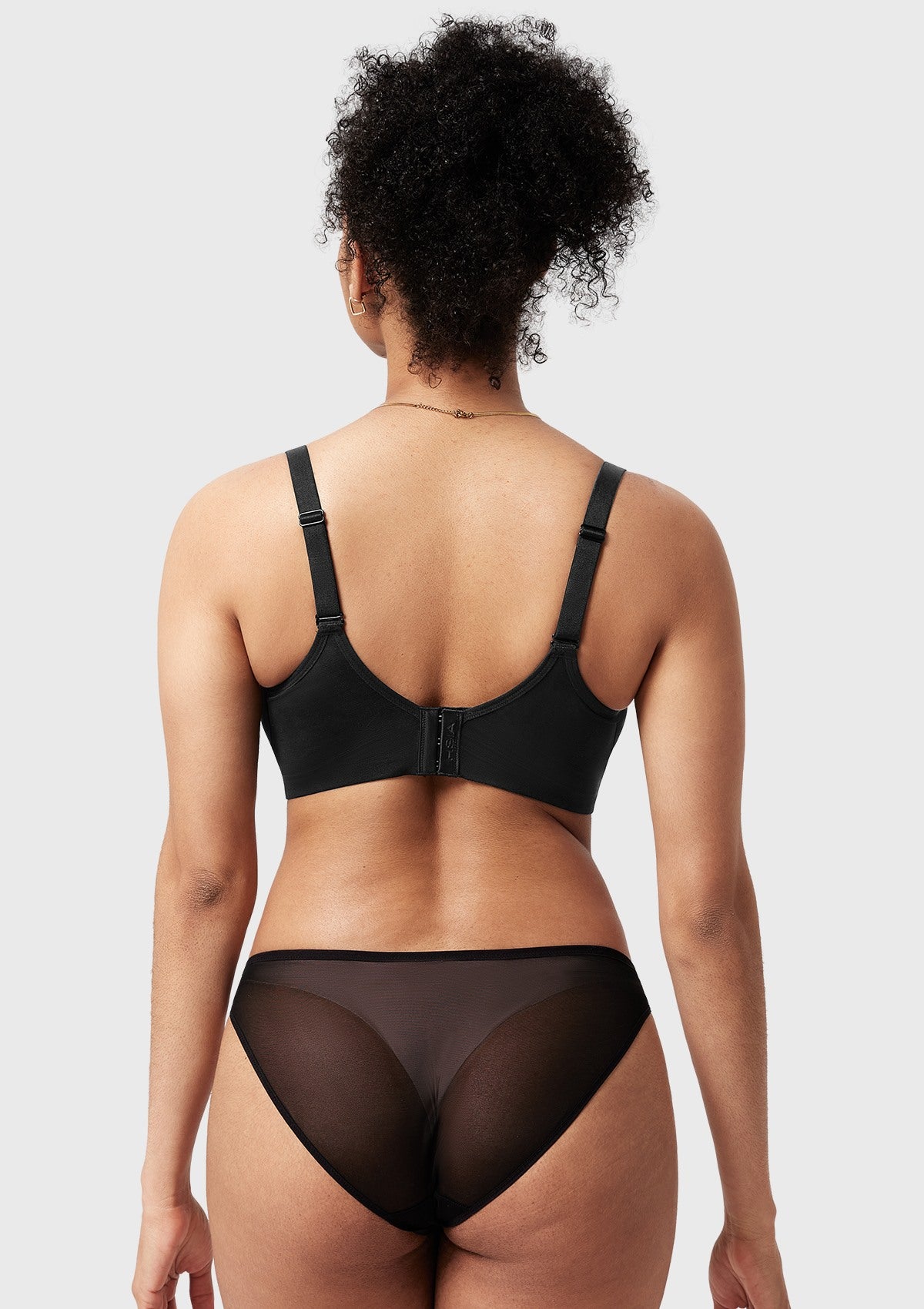 HSIA Square Neckline Half Cup Full-Bust Bra Double Layer Padded 3D Curved Cups Wide Pressure-Relief Straps Breathable Mesh Side Support Smooth Seamless ¨C HSIA