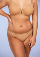 Serena Comfort Lace Trim Bikini Underwear - HSIA