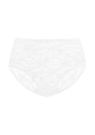 Silken Soft Floral Comfort Lace High-Waisted Breathable Underwear - HSIA