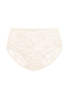 Silken Soft Floral Comfort Lace High-Waisted Breathable Underwear - HSIA