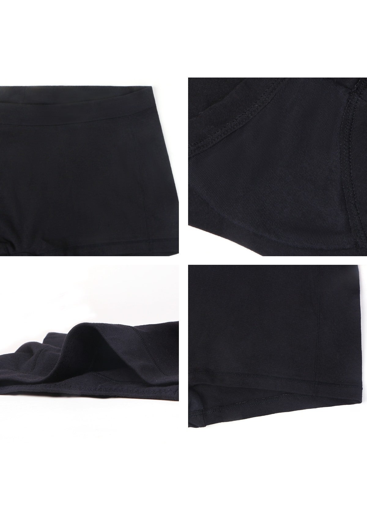 All-Day Comfort Mid-Rise Cotton Boyshorts Underwear 3 Pack - HSIA