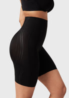 Songful High-Waist Thigh Slimmer Shapewear Tummy Control Body Shaper Short - HSIA