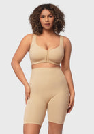 Songful High-Waist Thigh Slimmer Shapewear Tummy Control Body Shaper Short - HSIA