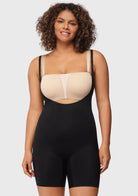 Songful Seamless Mid-Thigh Bodysuit Tummy Control Shapewear Sculpting Body Shaper - HSIA