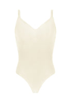 Songful V-Neck Tummy Control WireFree Seamless Bodysuit One Piece Shapewear - HSIA