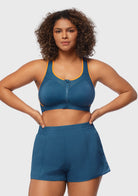 Speed Race High Impact Adjustable Racerback Sports Bra - HSIA