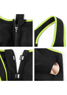 Speed Race High Impact Adjustable Racerback Sports Bra - HSIA