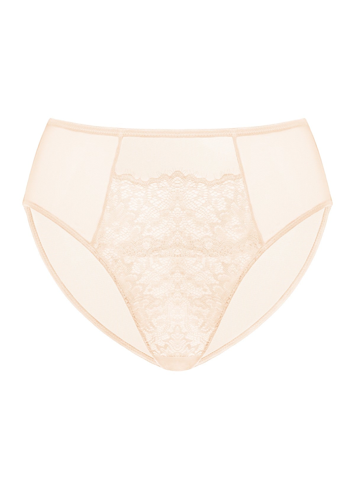 Sunflower High-Rise Pink Lace Brief Underwear - HSIA