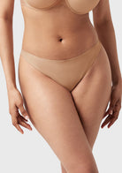 Ultimate Comfort Seamless Stretch Thong Breathable Film Underwear - HSIA