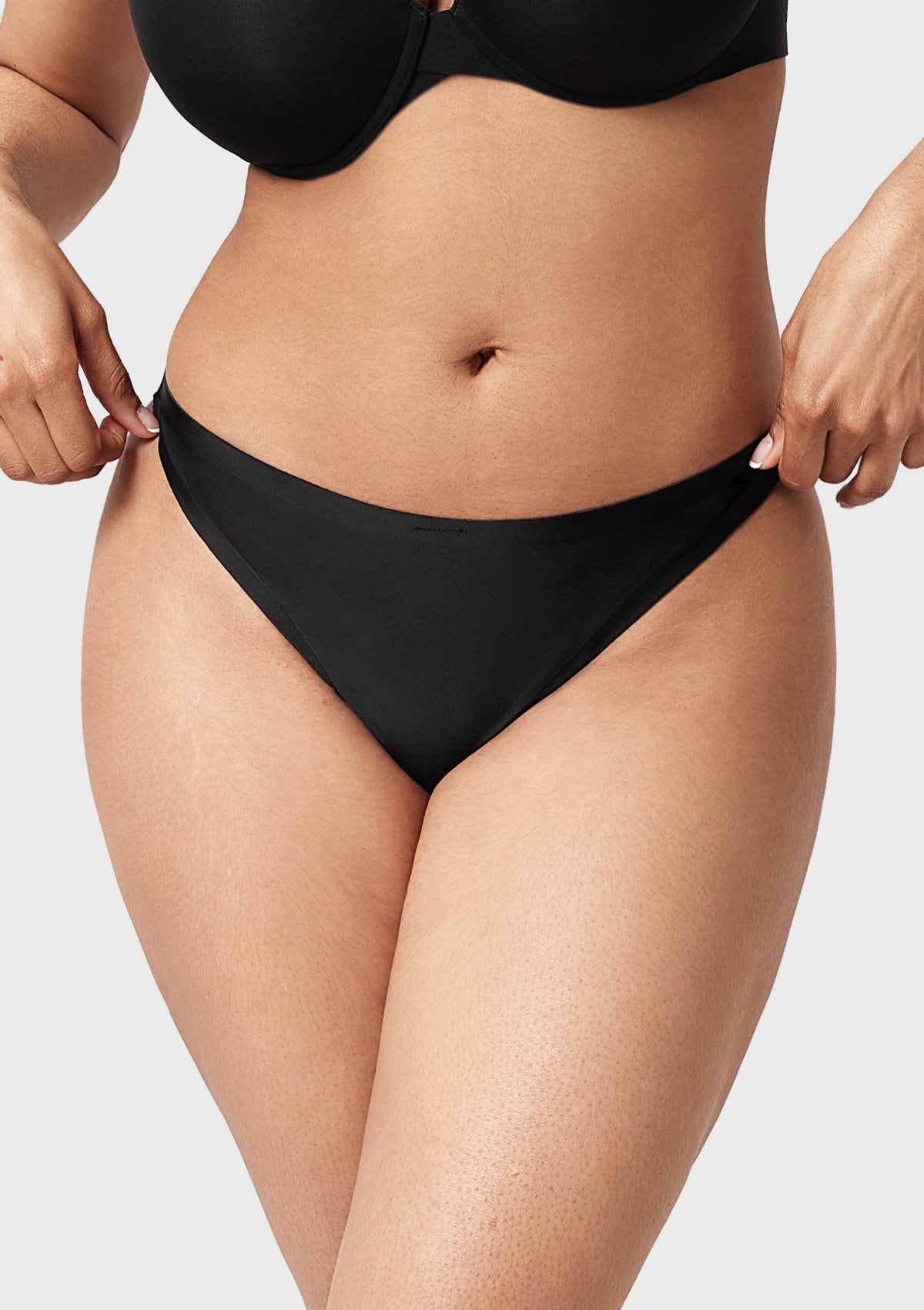Ultimate Comfort Seamless Stretch Thong Breathable Film Underwear - HSIA