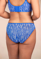 Zebra Wild Breathable Mesh Bikini Underwear - HSIA