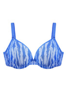 Zebra Wild Unlined Mesh Underwire Bra - HSIA