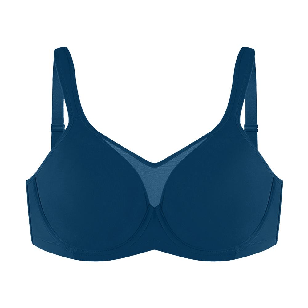 CoolComfort Smoothing Full Coverage Unlined Underwire Minimizer Bra - HSIA