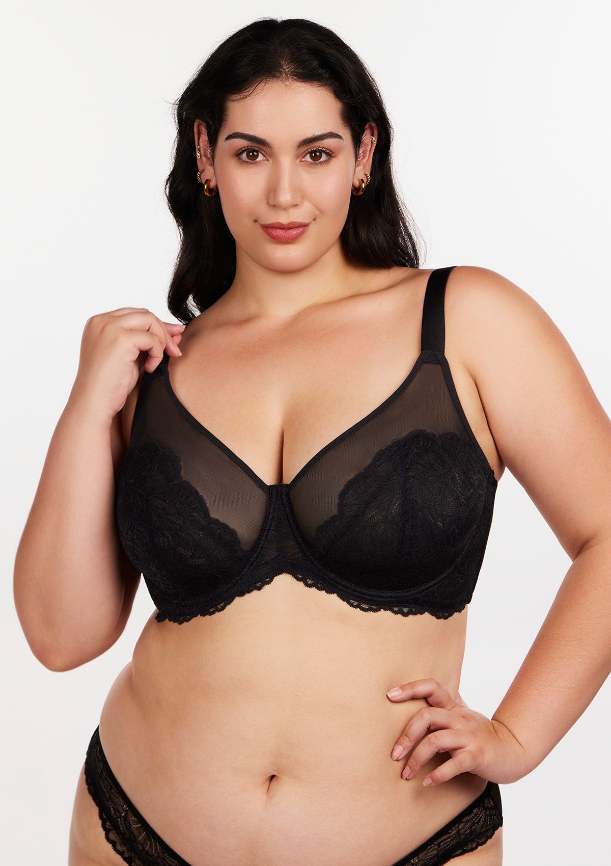 HSIA Blossom Pink Unlined Lace Bra - HSIA