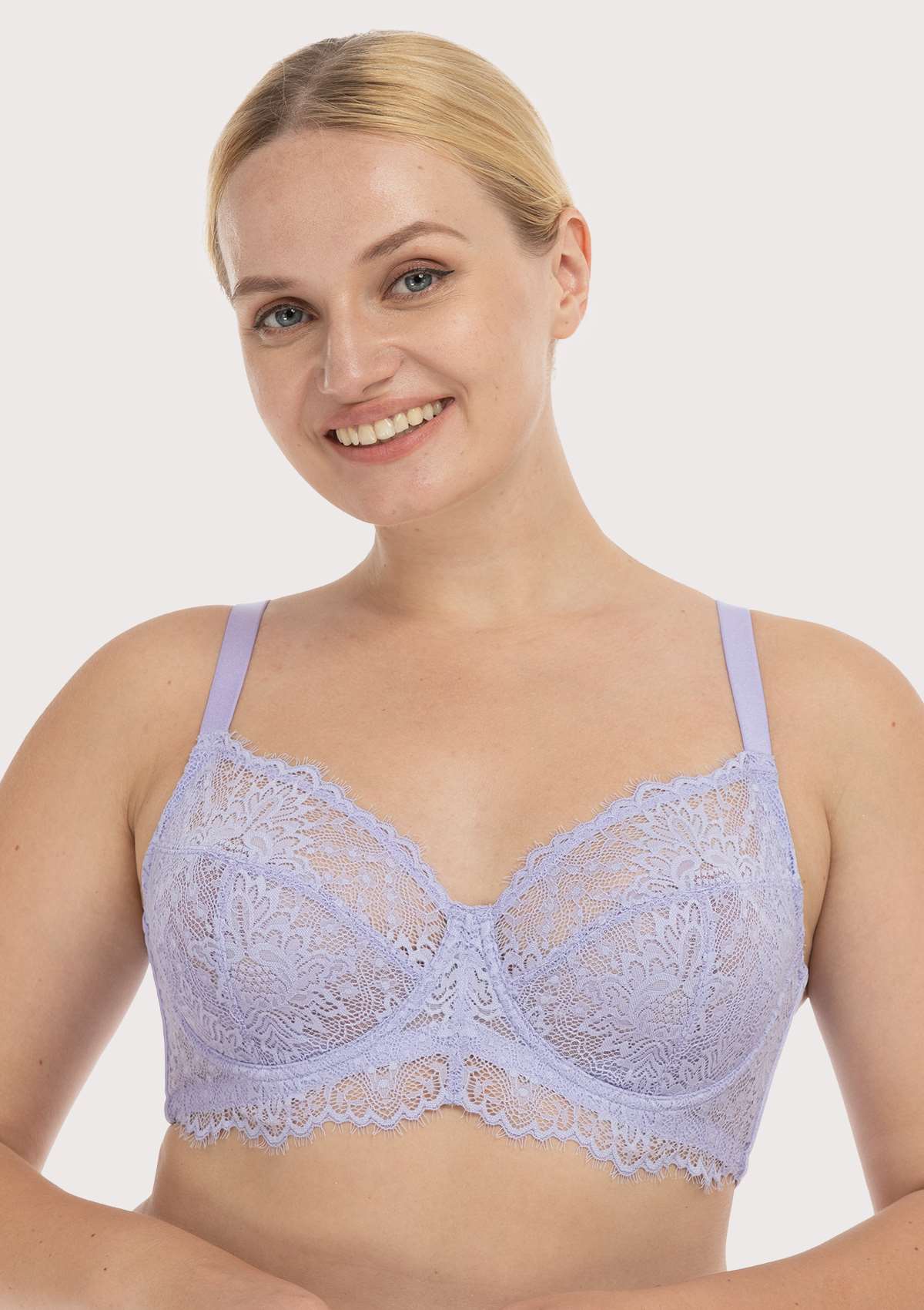 HSIA Black Sunflower Underwire Lace Bra - HSIA