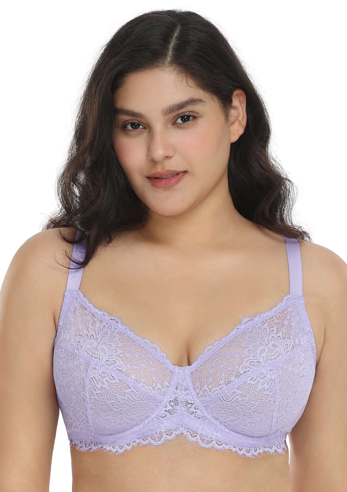 HSIA Black Sunflower Underwire Lace Bra - HSIA