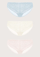 Silene Sheer Lace Hipster Underwear 3 Pack - HSIA