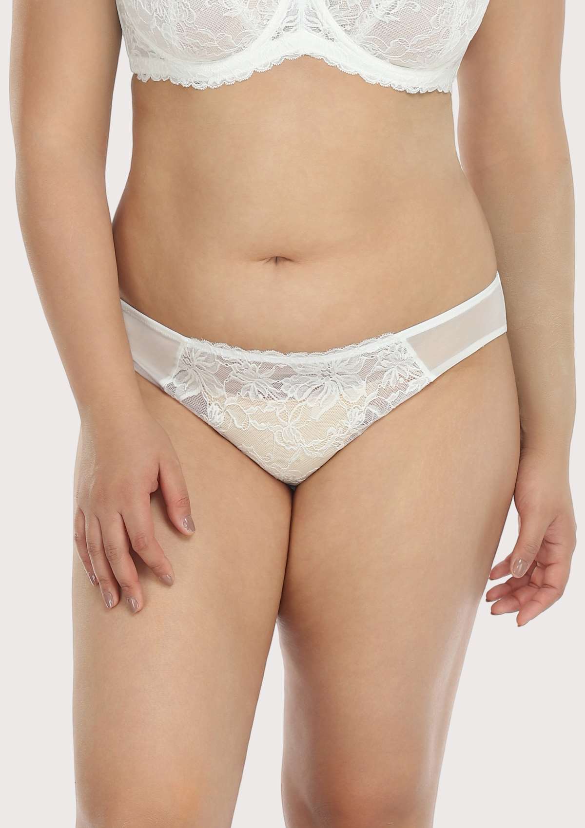 HSIA Breathable Sexy Lace White Bikini Underwear - HSIA