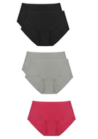 CoolFit Soft Stretch Seamless Brief Underwear Bundle - HSIA