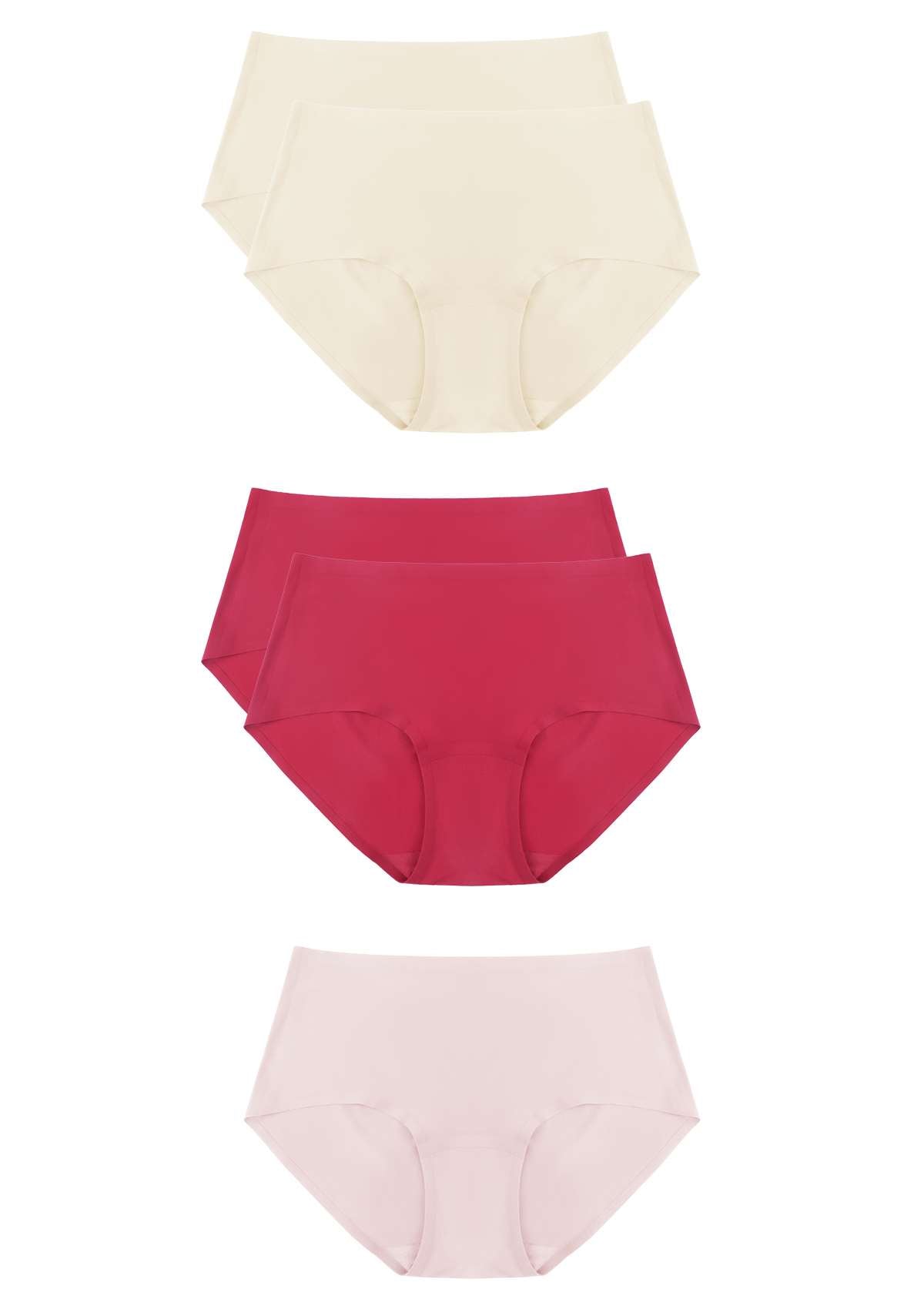 CoolFit Soft Stretch Seamless Brief Underwear Bundle - HSIA