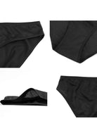 Billie Smooth Black Sheer Mesh Bikini Underwear - HSIA