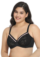 Jessamine Contrast Color Lace Underwire Bra Bundle - HSIA