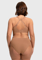 Comfort Underwire Front Closure Molded Cup Bra - HSIA