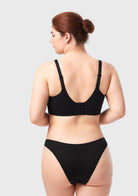 HSIA Auri Seamless Lace Support Bra Full Coverage Underwire Comfort Fit - HSIA