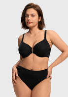 Comfort Underwire Front Closure Molded Cup Bra - HSIA