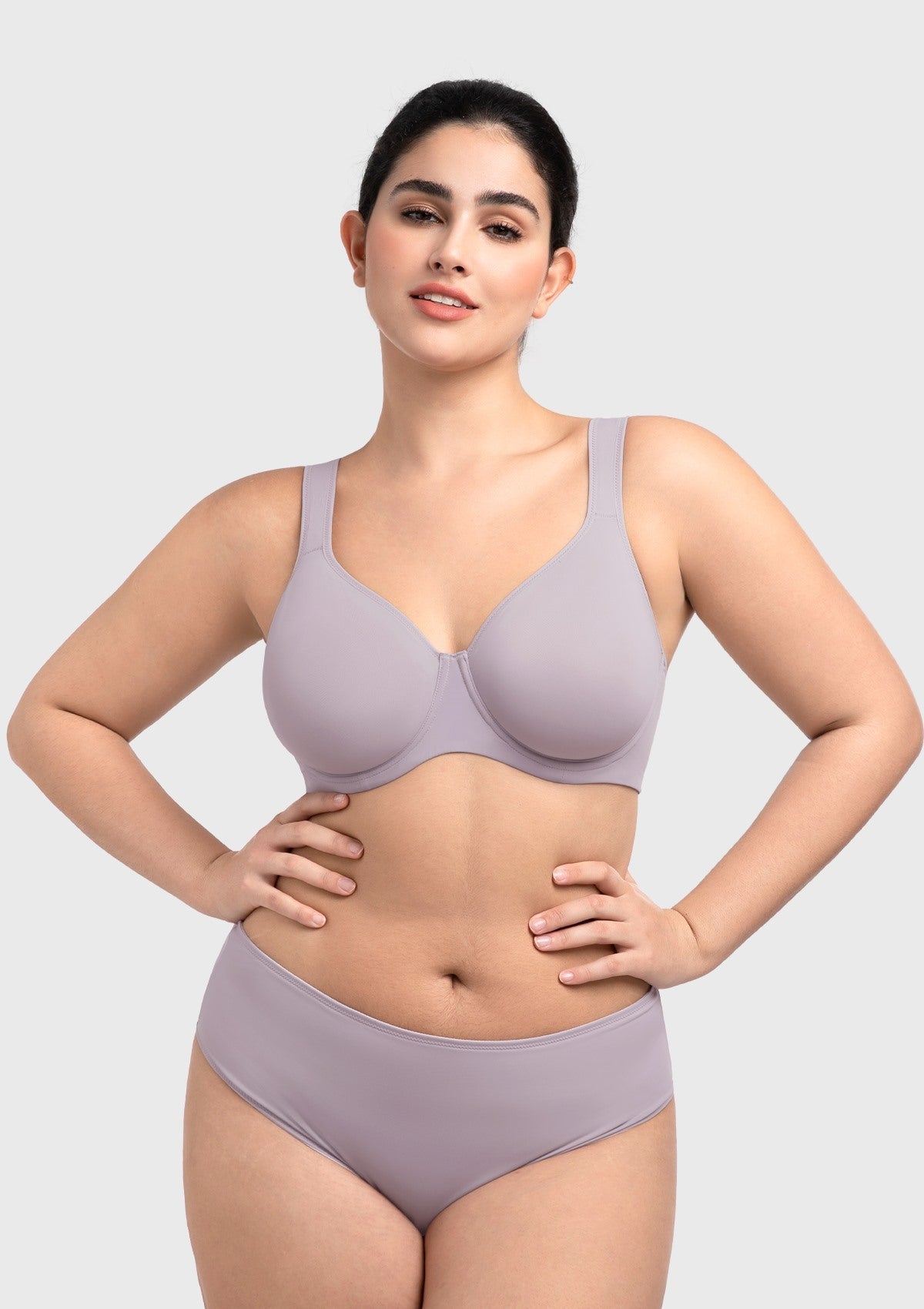 Joan Ultimate Soft T-shirt Unlined Underwire Minimizer Bra - HSIA