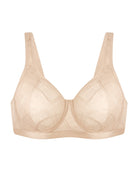 HSIA Skylark Breathable Lightweight Supportive Jacquard Mesh Wide Strap 3/4 Cup Comfort Bra - HSIA