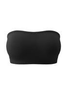 Wireless Plus Size Strapless Bra with Non-Slip Silicone & Moisture-Wicking Cups - HSIA