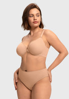 Comfort Underwire Front Closure Molded Cup Bra - HSIA