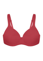(Cardi B recommends)Joan Ultimate Soft T-shirt Unlined Minimizer Pink Bra - HSIA