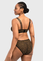 Lyra Sheer Mesh Multi-Way Unlined Balconette Bra - HSIA