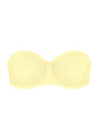 Bella Sheer Mesh Unlined Underwire Strapless Balconette Bra - HSIA