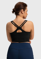 HSIA AirBalance Wirefree Lightly Padded Medium Support Breathable Sports Bra - HSIA