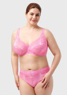 HSIA Grace Lace Bra Full Coverage Sexy Lift Comfortable - HSIA