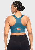 HSIA FlexCore High Impact Racerback Sports Bra Adjustable Support Full Coverage Fit - HSIA