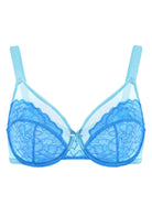 Enchante Lace Unlined Full Coverage Underwire Bra - HSIA