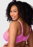 Mermaid Scales Lace Unlined Bra - HSIA
