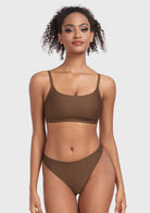Wireless Seamless Comfort Bralette Cami Unlined Sports Bra Breathable - HSIA