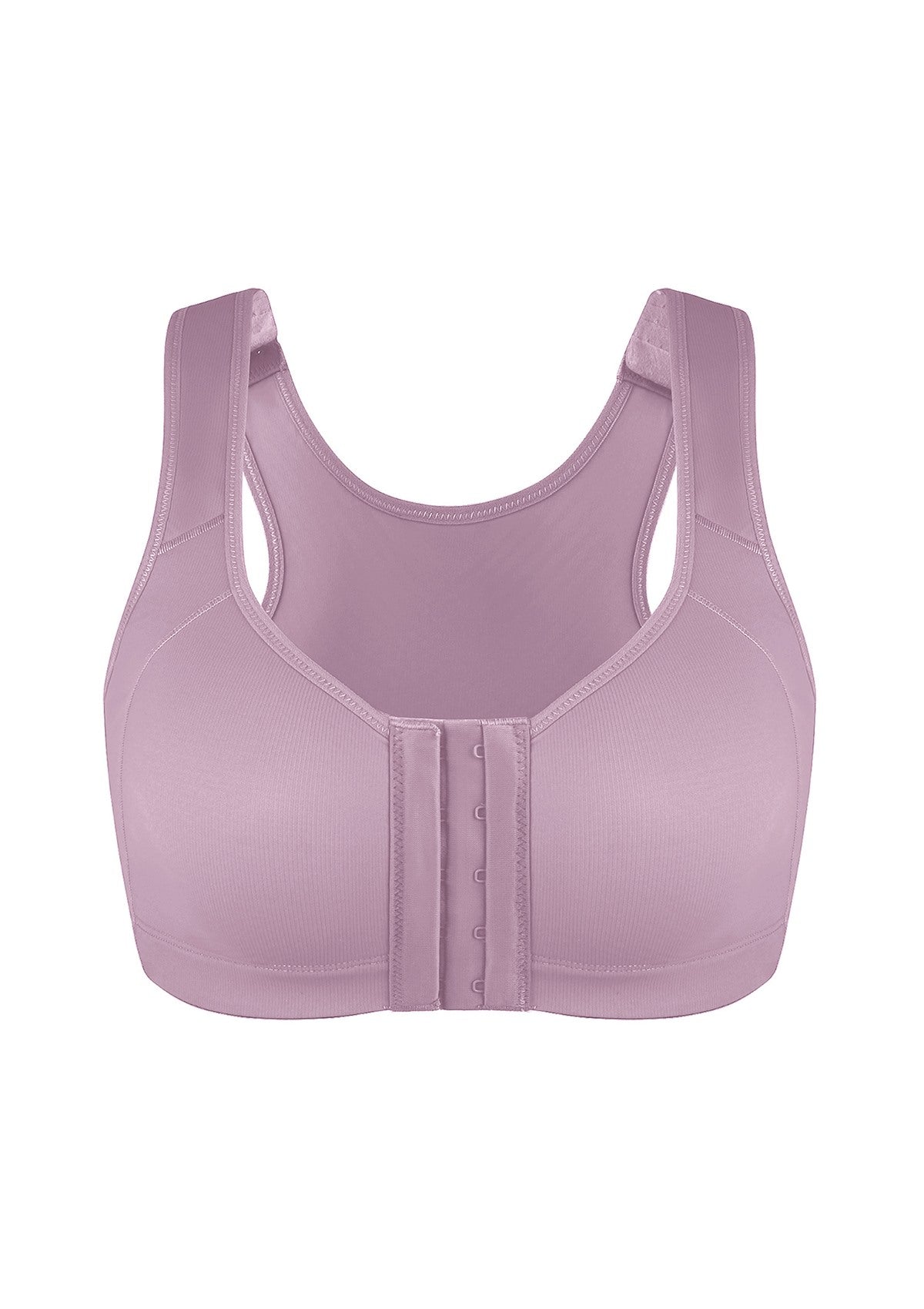 AlignFit Front Closure Posture Corrector Wireless Minimizer Full Coverage Bra - HSIA