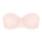 Leopard Unlined Strapless Minimizer Bra - HSIA