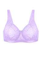 HSIA Skylark Breathable Lightweight Supportive Jacquard Mesh Wide Strap 3/4 Cup Comfort Bra - HSIA