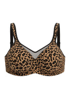 CoolComfort Smoothing Full Coverage Unlined Underwire Minimizer Bra - HSIA